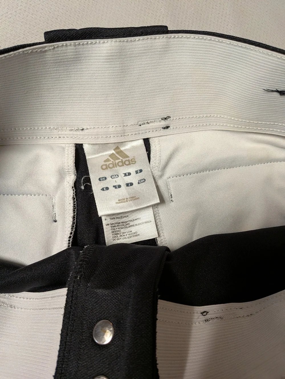 Adidas Boys Baseball Pants Large